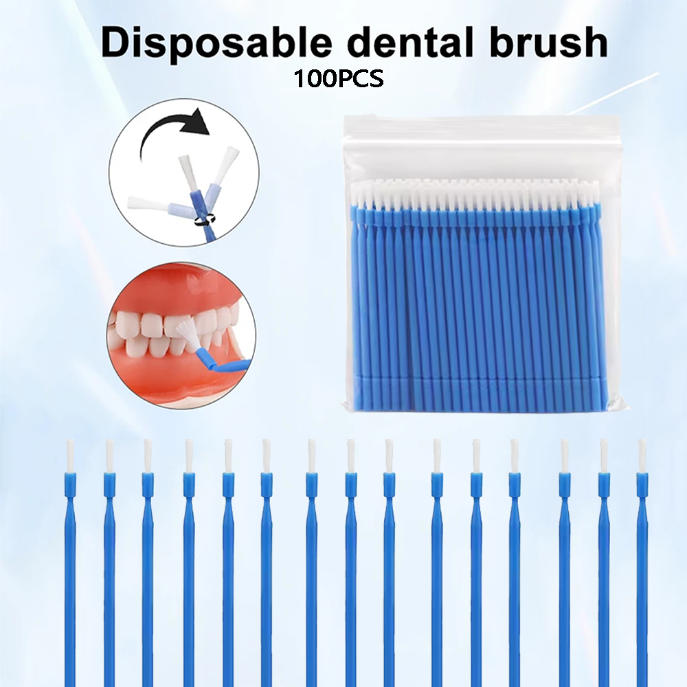 Teeth Whitening Products - 100Pcs Dental Disposable Micro Brush Applicators