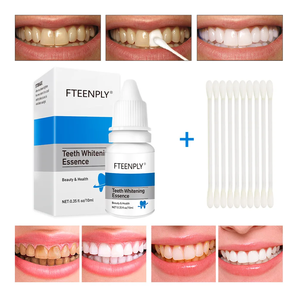 Teeth Whitening Near Me - FTEENPLY Teeth Whitening Essence Powder Oral
