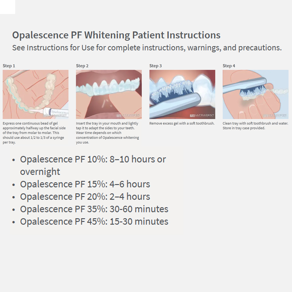 Opalescence Whitening 20% PF 2 - Teeth Whitening Gel Peroxide recension och pris