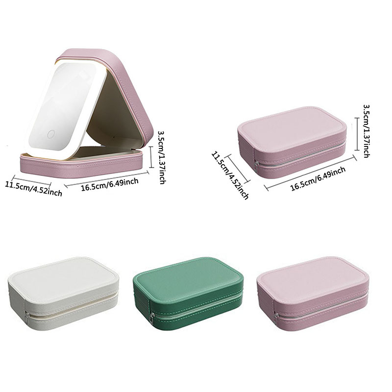 LED Makeup Bag With Mirror For - Led Mouth Tray recension och pris