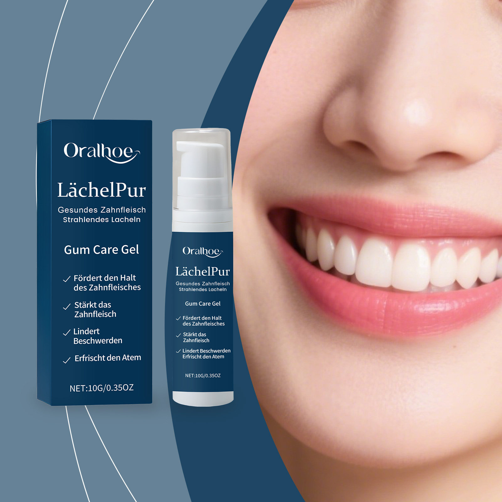 Gum Repair Care Gel Relieve Re - Teeth Whitening Gel Peroxide recension och pris