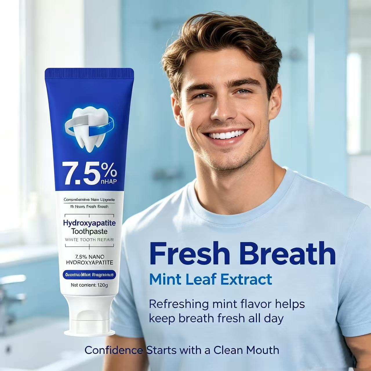 7.5%Nano Hydroxyapatite Toothp - Teeth Whitening Treatment recension och pris