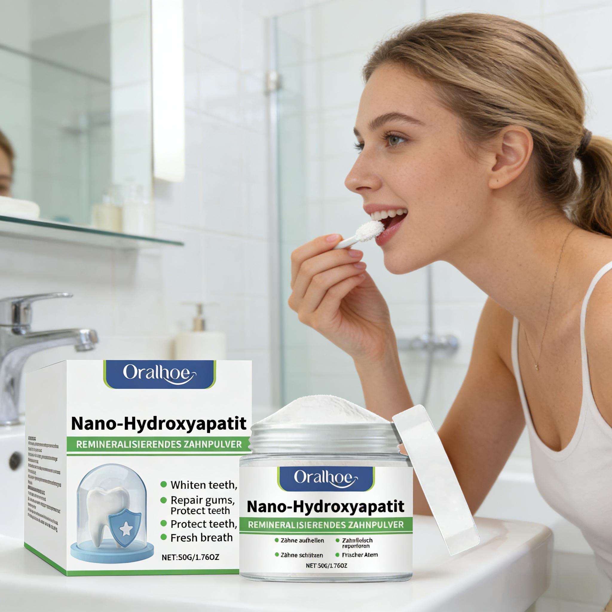 Oralhoe Whitening Tooth Powder - Teeth Whitening Near Me recension och pris