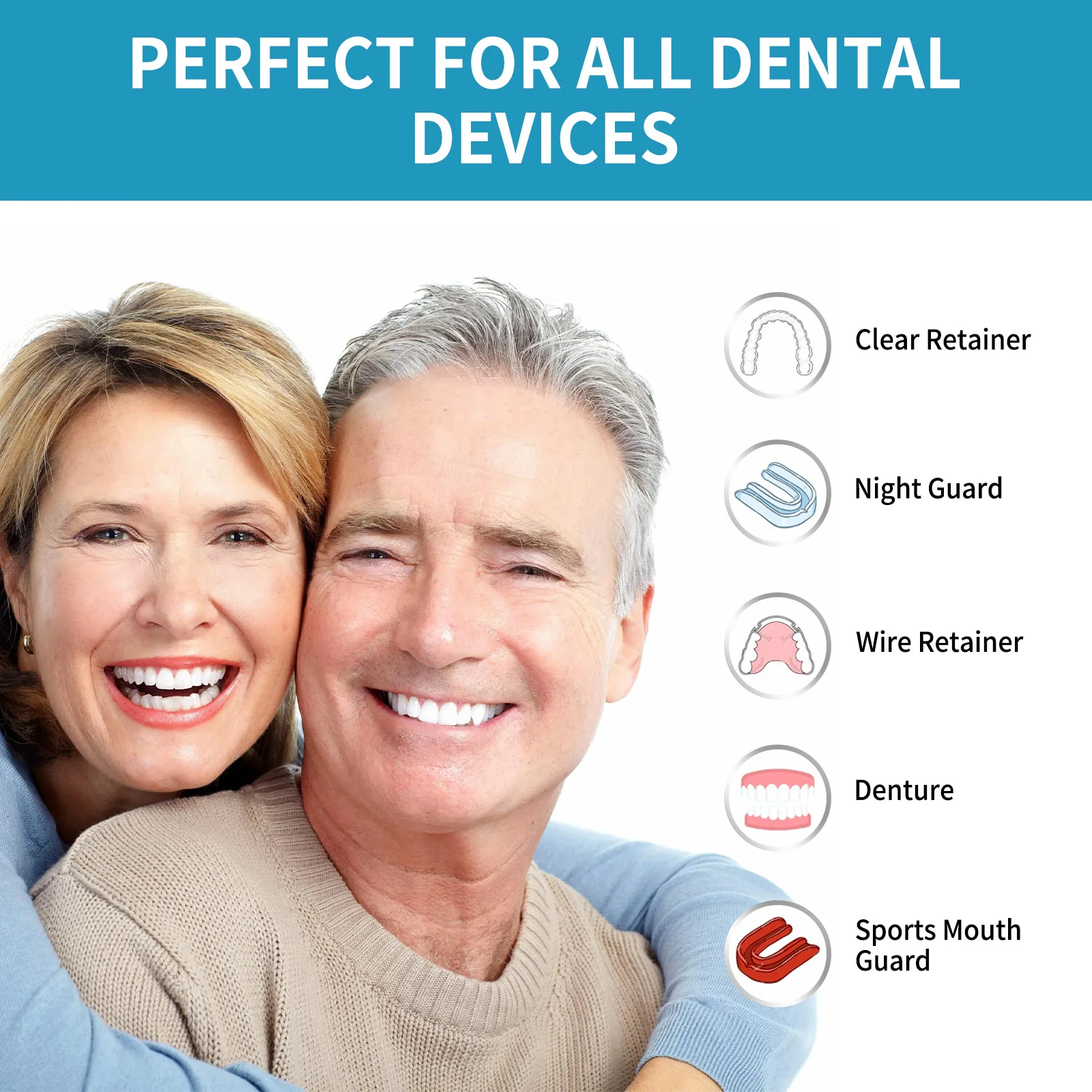 Aligner Denture Cleaner Foam D - Teeth Whitening Treatment recension och pris