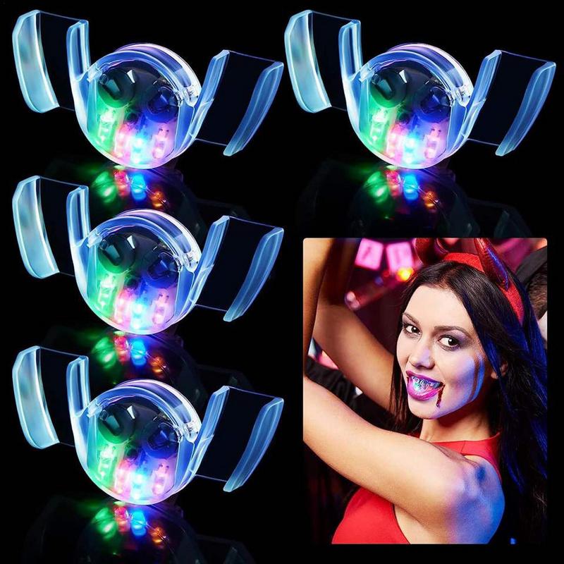 1pcs LED Flashing Mouth Teeth  - Led Mouth Tray recension och pris