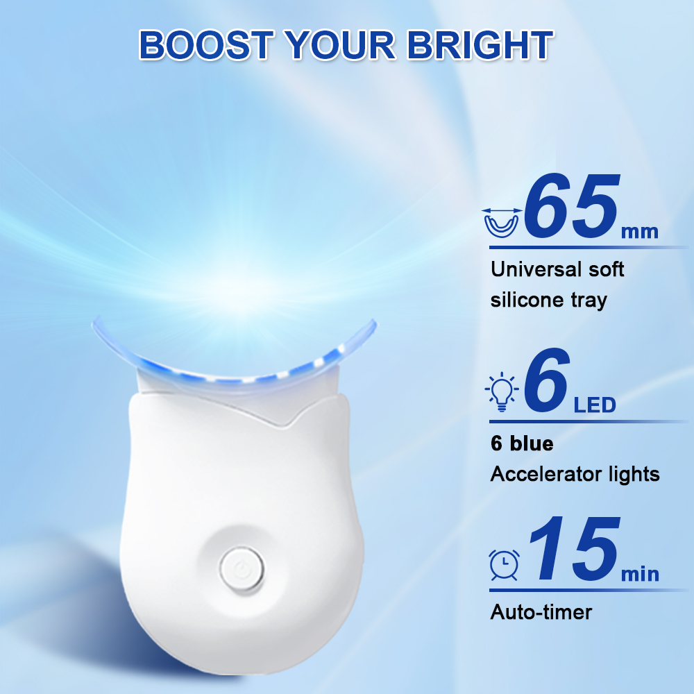 Home use Teeth Whitening Kit T - Led Mouth Tray recension och pris