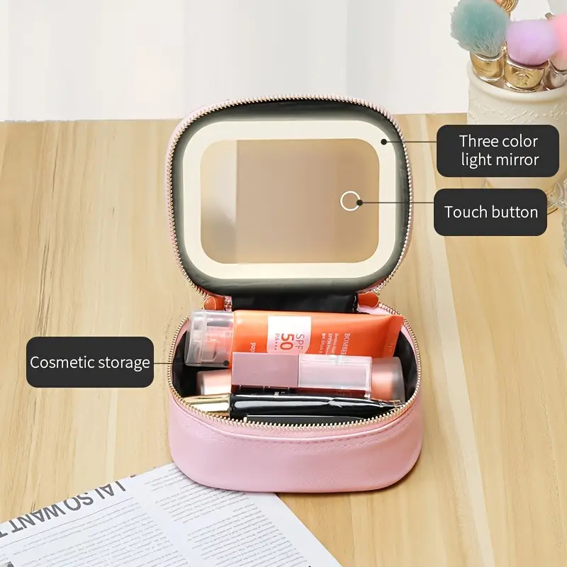 Portable Comestic Tools Storag - Led Mouth Tray recension och pris