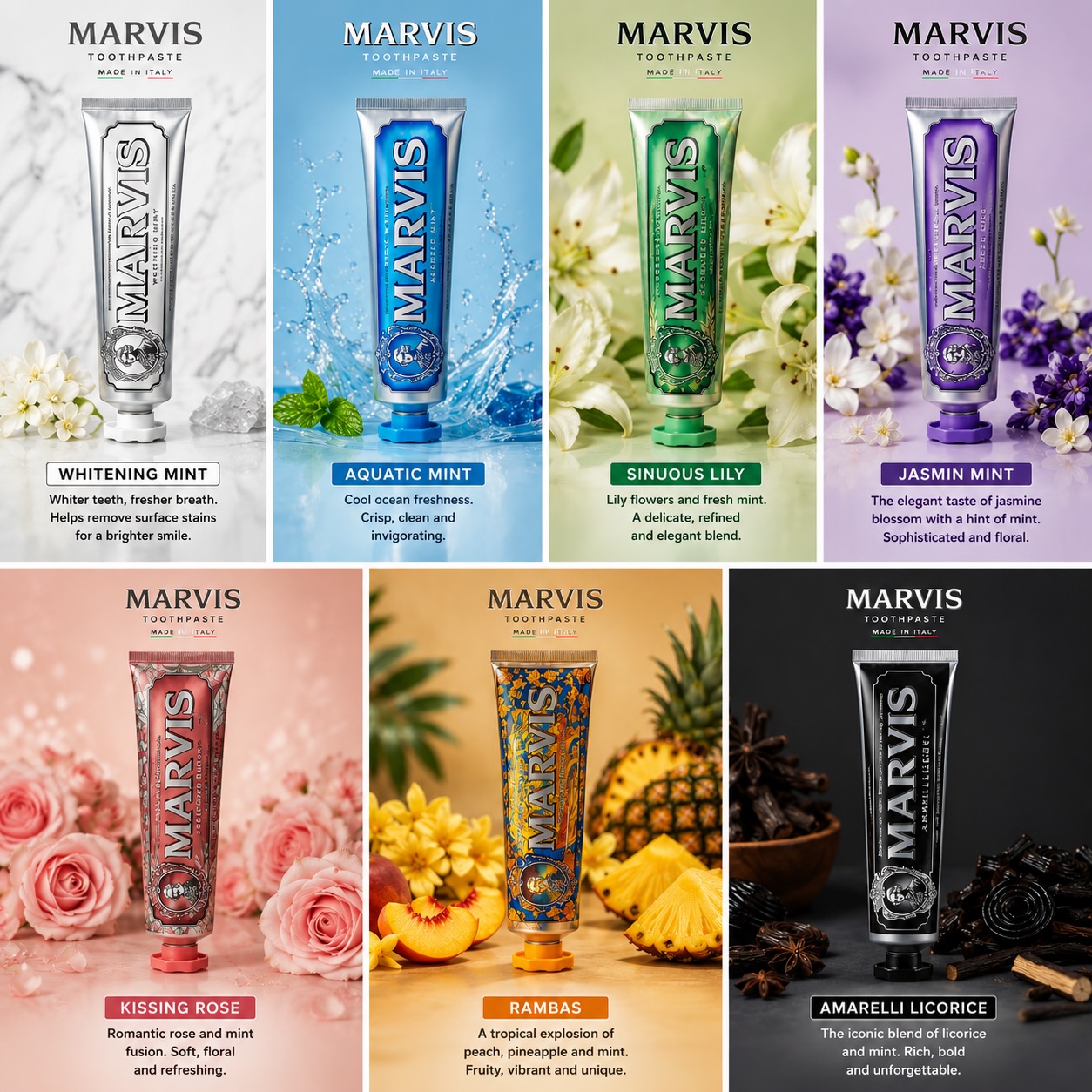 Marvis Mint Toothpaste Premium - Teeth Whitening Treatment recension och pris