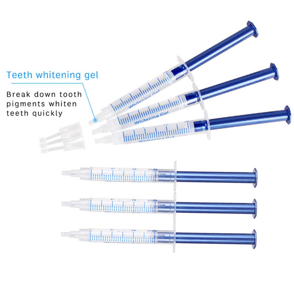 3/6/10 Teeth Whitening Kit Gel - Led Mouth Tray recension och pris