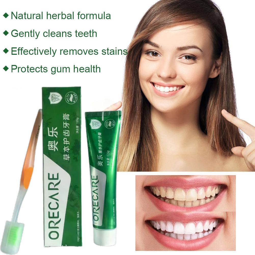 Herbal Toothpaste Rooibos Mint - Teeth Whitening Treatment recension och pris